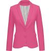 Two Buttons Hot Pink