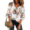 1 Floral Print Apricot