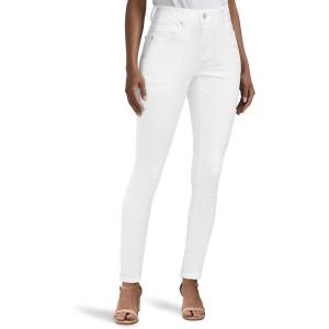 LookbookStore Skinny Jeans for Women Trendy High Waist Slim Fit Comfort Jeggings Jeans Stretchy Denim Pants Work Casual(Off-white)
