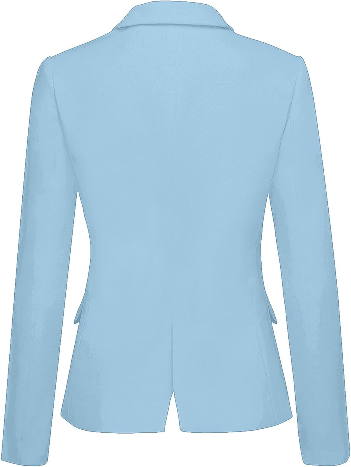 image:imageLookbookStore Blazers for Women Business Casual Long Sleeves Suit JacketsAiry Blue