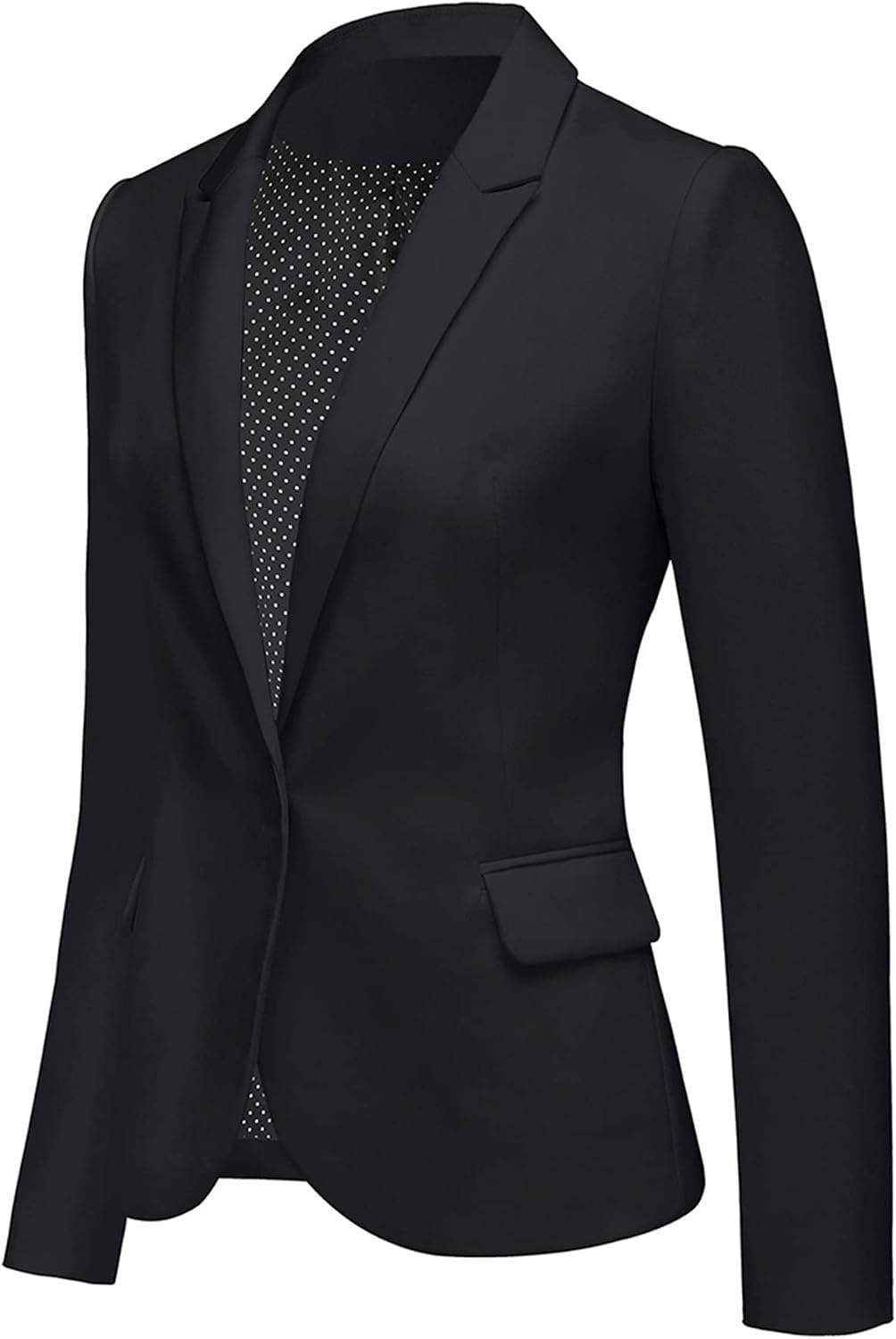 image:imageLookbookStore Blazers for Women Business Casual Long Sleeves Suit JacketsBlack