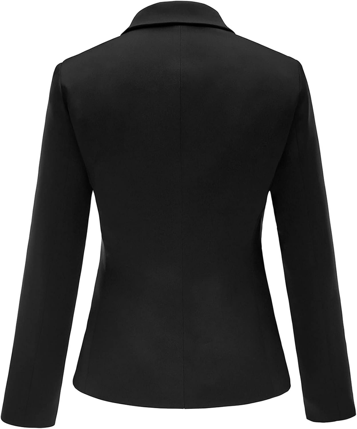 image:imageLookbookStore Blazers for Women Business Casual Long Sleeves Suit JacketsTwo Buttons Black