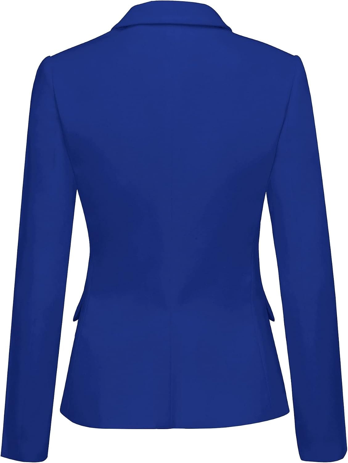 image:imageLookbookStore Blazers for Women Business Casual Long Sleeves Suit JacketsTwo Buttons Lapis Blue W Striped Lining