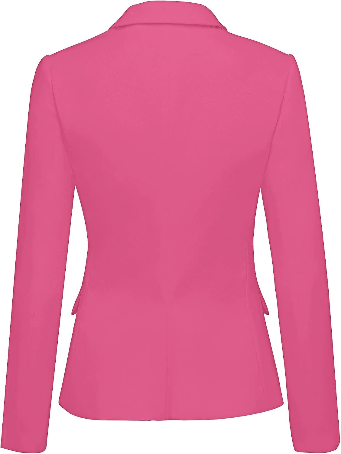 image:imageLookbookStore Blazers for Women Business Casual Long Sleeves Suit JacketsTwo Buttons Hot Pink